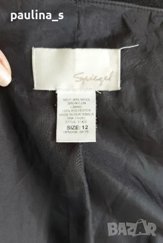 Два броя / "Spiegel" и "container" / Винтидж вълнено палто / Изключително Рядка находка , снимка 10 - Палта, манта - 48000791