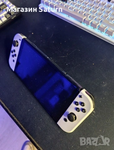 Nintendo switch oled с две игри и една година гаранция, снимка 5 - Nintendo конзоли - 53348478