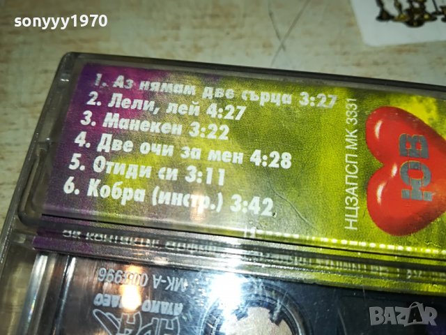 ЮЖЕН ВЯТЪР-ДВЕ СЪРЦА 1808221914, снимка 8 - Аудио касети - 37734076