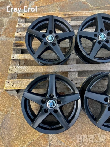 15 джанти 5х112 Skoda Octavia 5х112 Шкода Октавиа Оригинал, снимка 3 - Гуми и джанти - 51372688