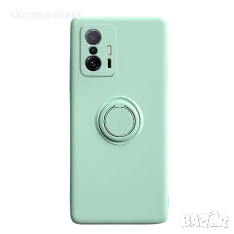 Xiaomi Redmi 13C 4G Силиконов кейс bSmart Finger Grip и Протектор, снимка 3 - Калъфи, кейсове - 49848119