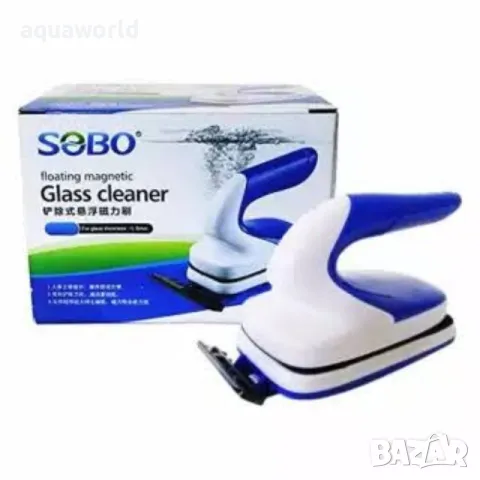 "ПРОМОЦИЯ" Магнит за почистване на аквариум Sobo SB 6, снимка 1
