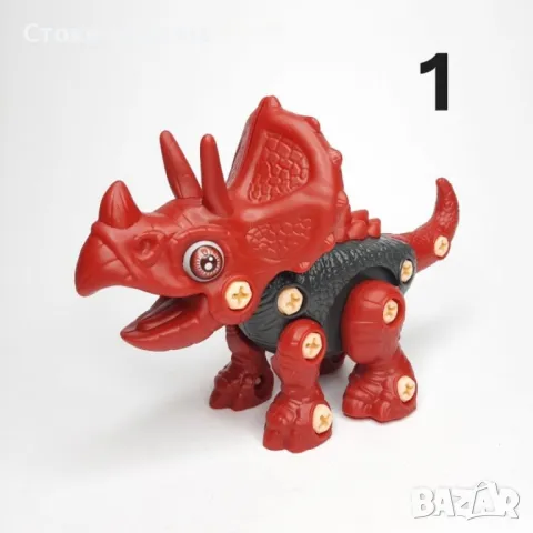 Динозавър за сглобяване с винтоверт – Игра и обучение в едно, снимка 4 - Образователни игри - 48782355