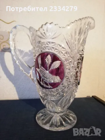 Стар немски блейкристал,,ХОФБАУЕР, колекция на Бъдс Рубин" Германия. 1985год. , снимка 17 - Антикварни и старинни предмети - 48454635