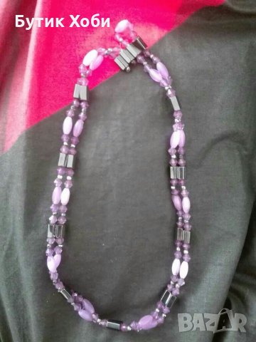 Колие от хематит , снимка 1