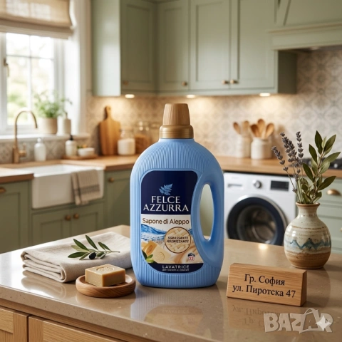 Felce Azzurra Aleppo soap Течен перилен препарат 1.595 вл.