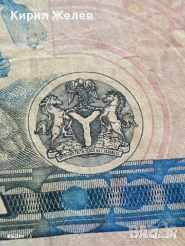 Красива Банкнота 50 найра Нигерия стара рядка за КОЛЕКЦИЯ ДЕКОРАЦИЯ 50753, снимка 7 - Нумизматика и бонистика - 51247108