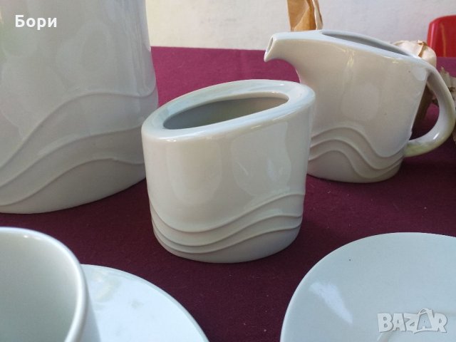 Български порцеланов сервиз за чай, снимка 8 - Сервизи - 33971975