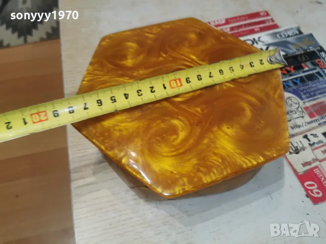 КЕХЛИБАРЕНА КУТИЯ ОТ СОЦА 3108261832L4, снимка 7 - Колекции - 55890364