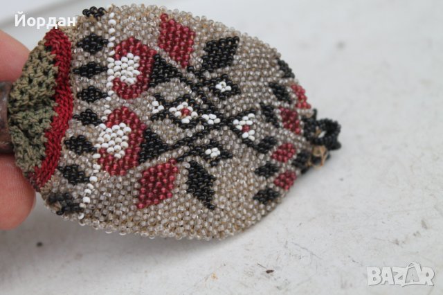 Стара торбичка,пунтия за пари със синджир, снимка 7 - Антикварни и старинни предмети - 38288749