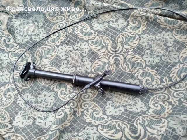 Дропър колче 31.6 с команда за велосипед колело 