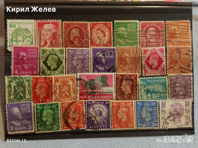 Стари пощенски марки от цял свят смесени СВЕТОВНИ ЛИДЕРИ за КОЛЕКЦИЯ ДЕКОРАЦИЯ 51603