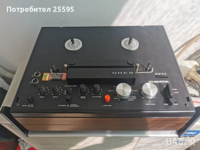 Продавам магнетофон UHER SG 560 ROYAL, снимка 2 - Аудиосистеми - 49033579