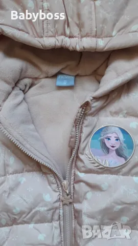 Зимно яке за момиче Frozen, снимка 2 - Бебешки якета и елеци - 56138308