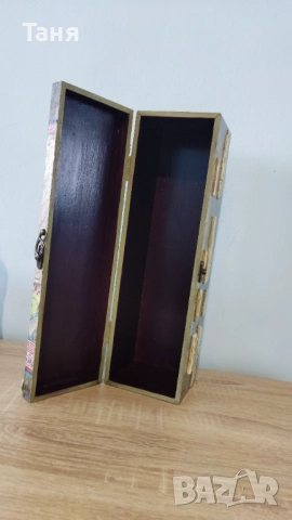 Подарък кутия за бутилка вино, снимка 6 - Други - 51647008