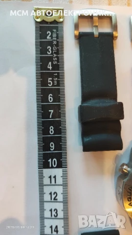 МНОГО ДЪЛГА ЧЕРНА ВОДОЛАЗНА ОРИГИНАЛНА СИЛИКОНОВА КАИШКА NORTH EDGE, снимка 4 - Каишки за часовници - 51358064