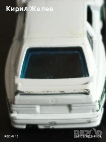 Метална количка полиция BMW M3 MADE IN MALAYSIA за КОЛЕКЦИОНЕРИ 42147, снимка 4 - Колекции - 49369370