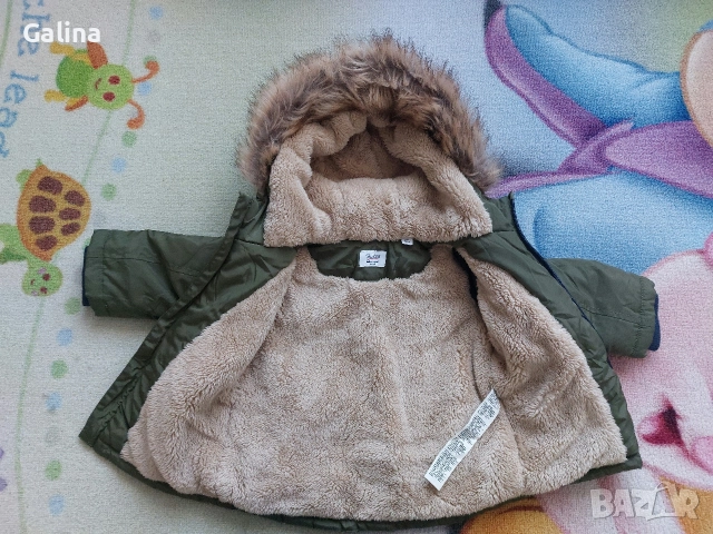 ново зимно яке 9-12м