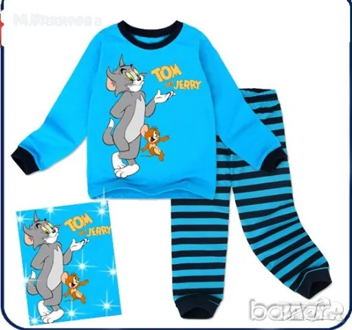 Детска пижама Том и Джери - размер 2 години 