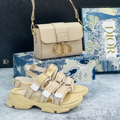 сандали на платформа christian dior , снимка 9 - Сандали - 51002593