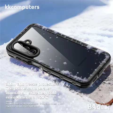 REDPEPPER A Series за Samsung Galaxy A27 5G IP68 Водоустойчив Удароустойчив PC TPU PET Калъф – Черен, снимка 6 - Калъфи, кейсове - 55852189