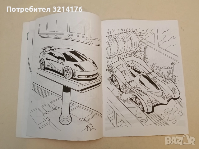 A4 HOEWHEELS. Coloring book, снимка 3 - Детски книжки - 52919331