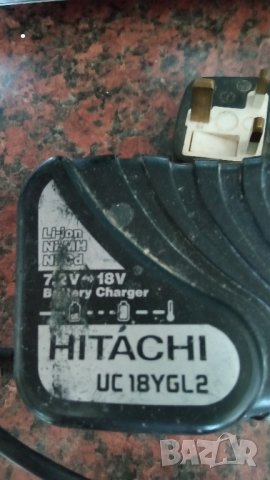 Зарядно Hitachi универсално от 7,2в.-18в..За литиево-йонни батерий и др., снимка 1 - Винтоверти - 42314487