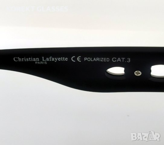 Christian Lafayette PARIS POLARIZED 100% UV защита, снимка 6 - Слънчеви и диоптрични очила - 40462141