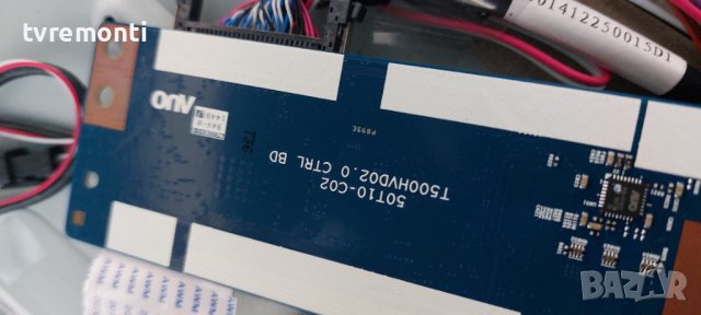 TCon BOARD ,T500HVD02.0,CTRL BD, 50T10-C02 For, Hisense LTDN50K2204WSEU, снимка 2 - Части и Платки - 37686573
