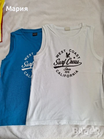 Потници за 6-7 г. - 35 лв, снимка 3 - Детски тениски и потници - 50928868