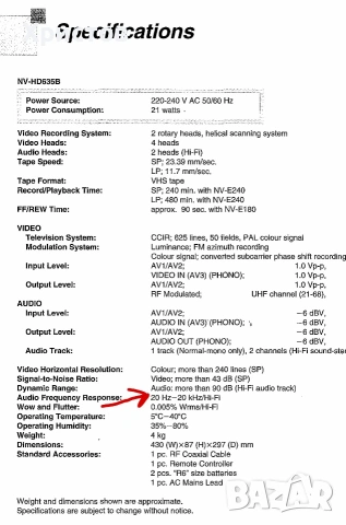 Video VHS Panasonic NV HD635, снимка 3 - Плейъри, домашно кино, прожектори - 53574851
