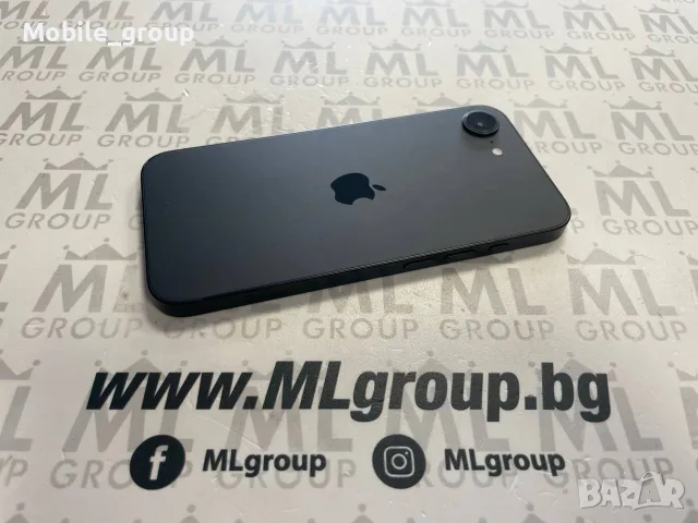 #MLgroup предлага iPhone 16е 128GB Black 100%, втора употреба, снимка 3 - Apple iPhone - 56009320