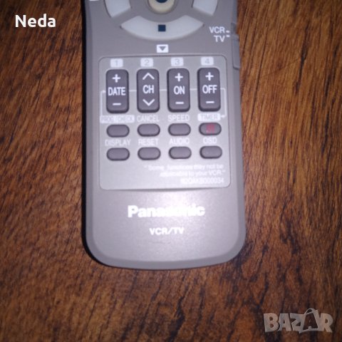 Дистанционно за VCR/TV PANASONIC , снимка 2 - Друга електроника - 42500630