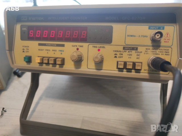 Продава се нов професионален честотомер / брояч до 2700МХц - GW INSTEK GFC-8270H, снимка 2 - Друга електроника - 53879608
