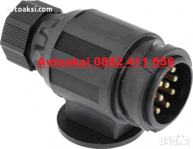 Букса за ремарке 13 пина 12V мъжка--907, снимка 2 - Аксесоари и консумативи - 29555585