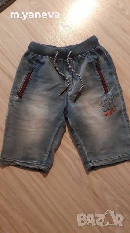 Къси дънкени панталонки, снимка 1 - Детски къси панталони - 36733952