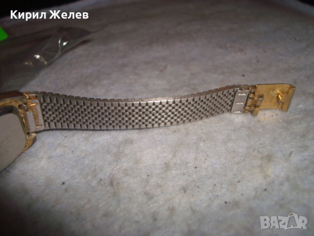 SEIKO QUARTZ JAPAN MOVT МАРКОВ ЯПОНСКИ КВАРЦОВ ФЕШЪН АРТ ЧАСОВНИК с ВИНТИДЖ ВЕРИЖКА 27798, снимка 11 - Дамски - 36773306