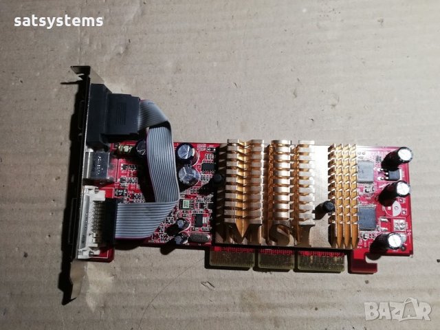 Видео карта NVidia GeForce MSI FX5500 128MB DDR 128bit AGP