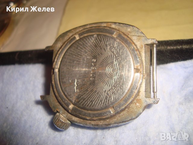 КОМАНДИРСКИ 17 КАМЪКА - Стар РУСКИ ОФИЦЕРСКИ ВОЕНЕН РЯДЪК МОДЕЛ ЧАСОВНИК ВОСТОК СДЕЛАНО в СССР 28034, снимка 12 - Антикварни и старинни предмети - 37349336
