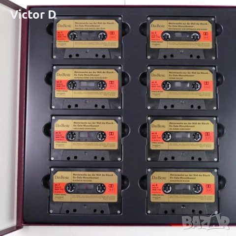 Аудио касети-8 бр.Нови,неразпечатани с класическа музика, снимка 10 - Аудио касети - 52307125