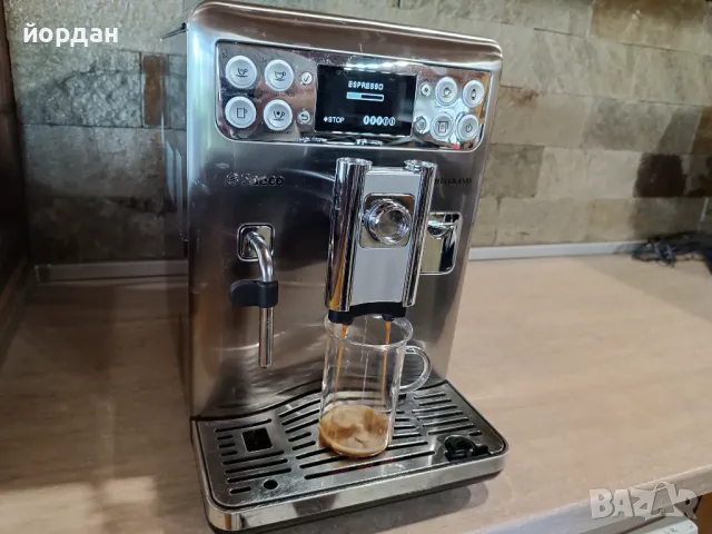 Кафемашина Saeco Exprelia Evo, снимка 3 - Кафемашини - 50179120