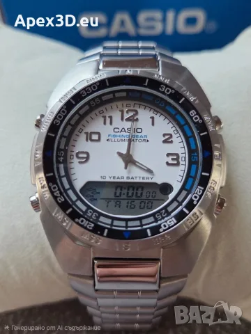Casio AMW-700D fishing gear часовник, снимка 2 - Мъжки - 55851951