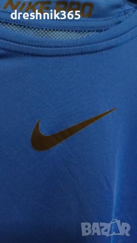  NIKE Pro Блуза/Мъжка С/М, снимка 3 - Спортни дрехи, екипи - 42788928
