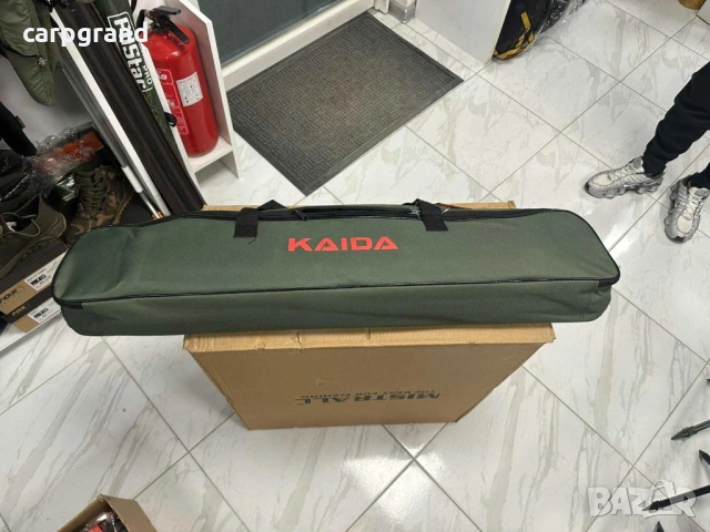 Шаранджийска стойка Kaida за 4 въдици, снимка 7 - Такъми - 54070235