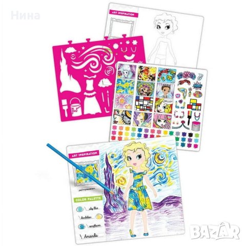 Креативен дизайнерски комплект Crayola , снимка 3 - Рисуване и оцветяване - 44434547