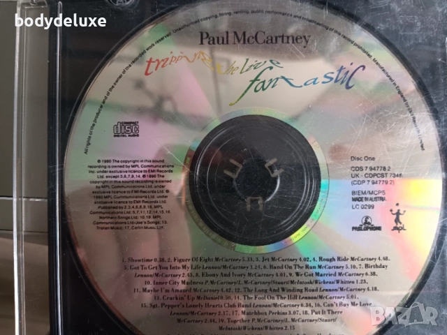 PAUL MACCARTNEY аудио дискове, снимка 5 - CD дискове - 50487980