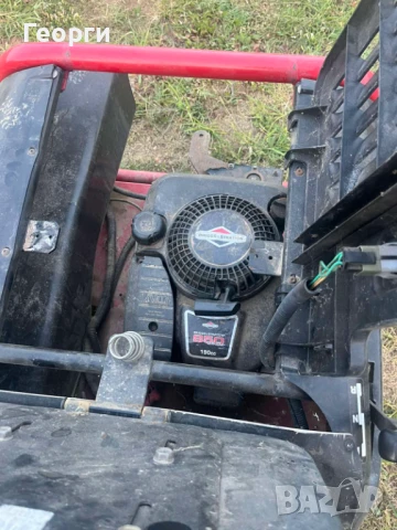 тракторна косачка Rider 60E, с мотор Briggs & Stratton 850,  190 куб.м., снимка 3 - Градинска техника - 50814355