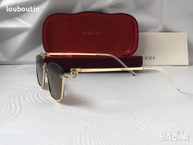 GUCCI 1:1 дамски слънчеви очила 3 цвята, снимка 10 - Слънчеви и диоптрични очила - 49701396