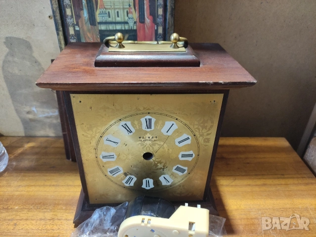 Настолен часовник WEIMAR Electronic (GDR) – Пълен комплект ​, снимка 5 - Антикварни и старинни предмети - 53074906