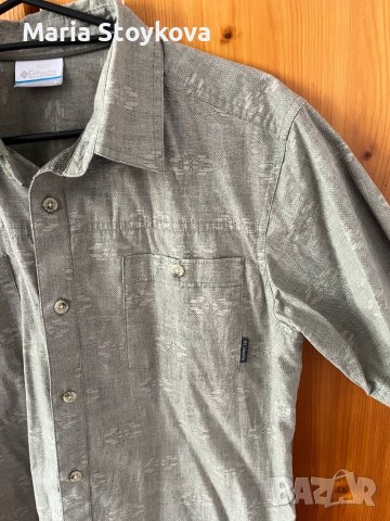 Мъжка риза с къс ръкав-Columbia , снимка 3 - Ризи - 40385832
